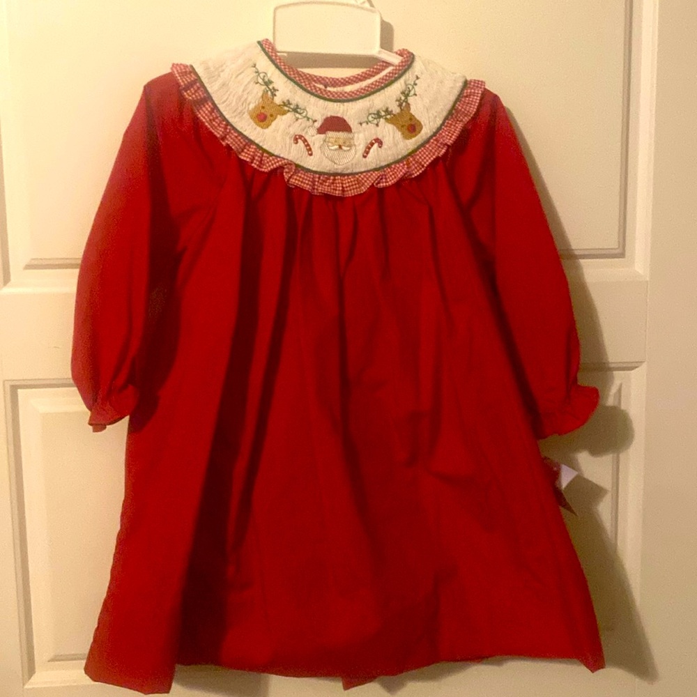 Petit Ami
Christmas smocked dress